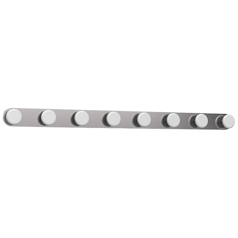 Image 1 Kuzco Rezz LED 36-in Brushed Nickel Vanity Light