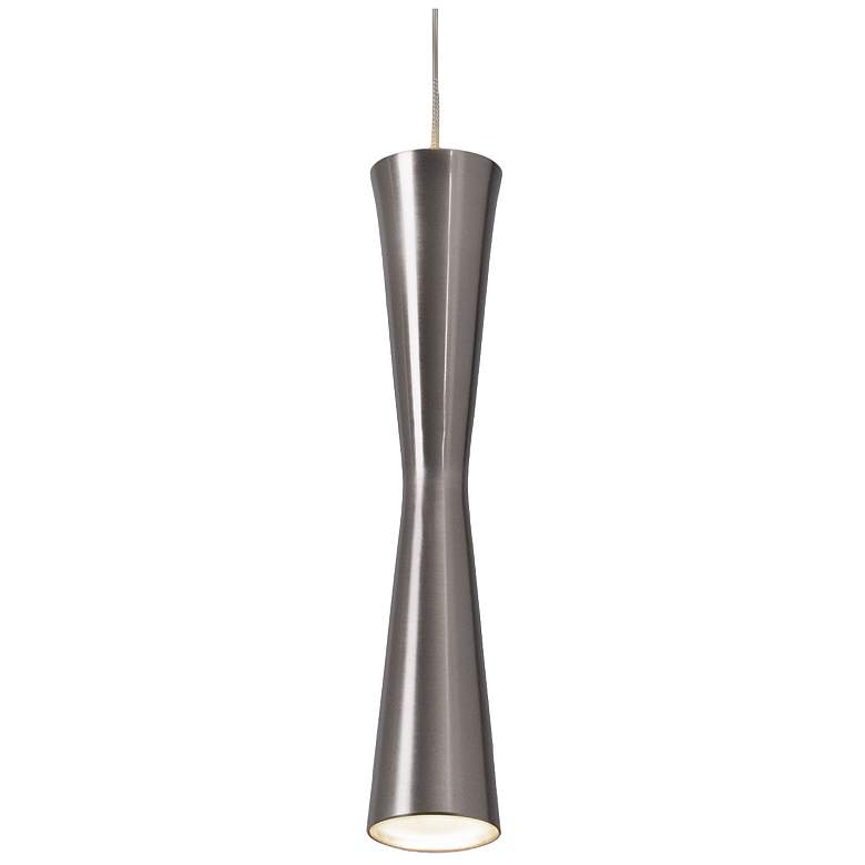 Image 1 Kuzco Robson LED 12-in Brushed Nickel Pendant