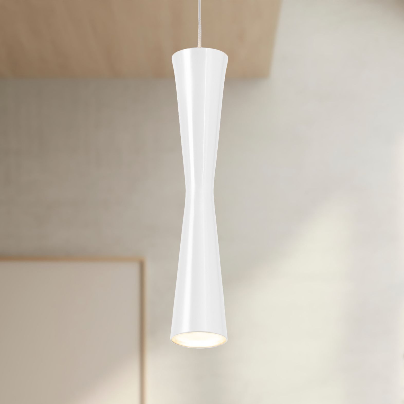 Kuzco Robson LED 12-in White Pendant