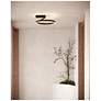 3_Kuzco Roda LED 16-in Black Semi-Flush Mount more views