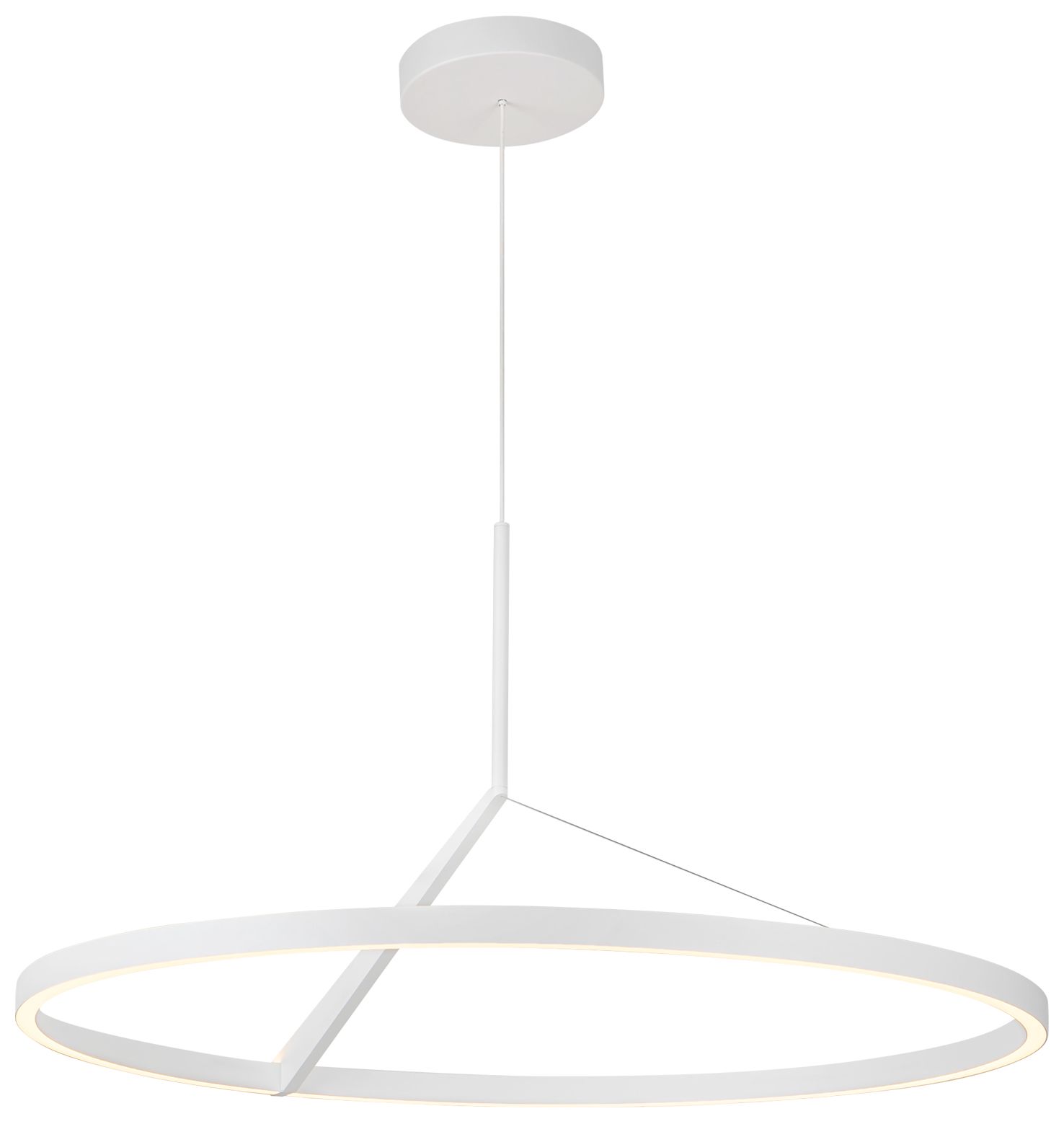 Image 3 Kuzco Roda LED 31-in White Pendant more views