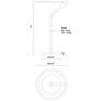 4_Kuzco Roda LED 8-in Black LED Table Lamp more views