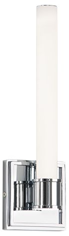 Image 2 Kuzco Rona LED 14-in Chrome Wall Sconce more views