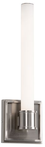 Image 2 Kuzco Rona LED 24-in Brushed Nickel Wall Sconce more views