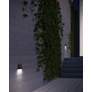 Kuzco Roto 5" Wide Black Horizontal LED Outdoor Step Light