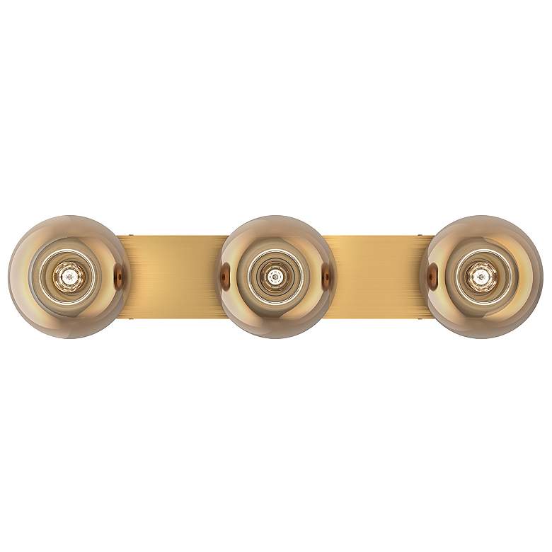 Image 1 Kuzco Samar E26 32-in Brushed Gold/Copper Vanity Light