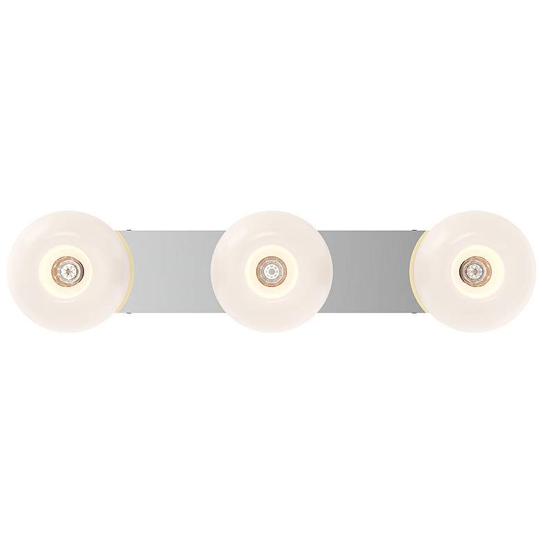 Image 1 Kuzco Samar E26 32-in Chrome/Opal Glass Vanity Light