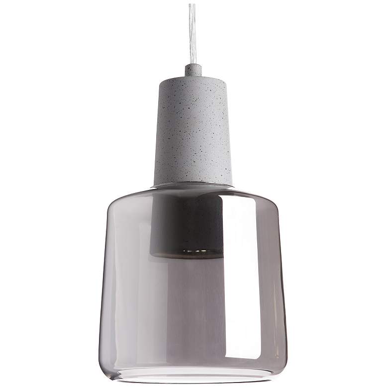 Image 1 Kuzco Samson LED 6-in Smoked Pendant