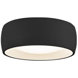 Kuzco Savile LED 4-in Black Flush Mount
