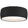 Kuzco Savile LED 4-in Black Flush Mount