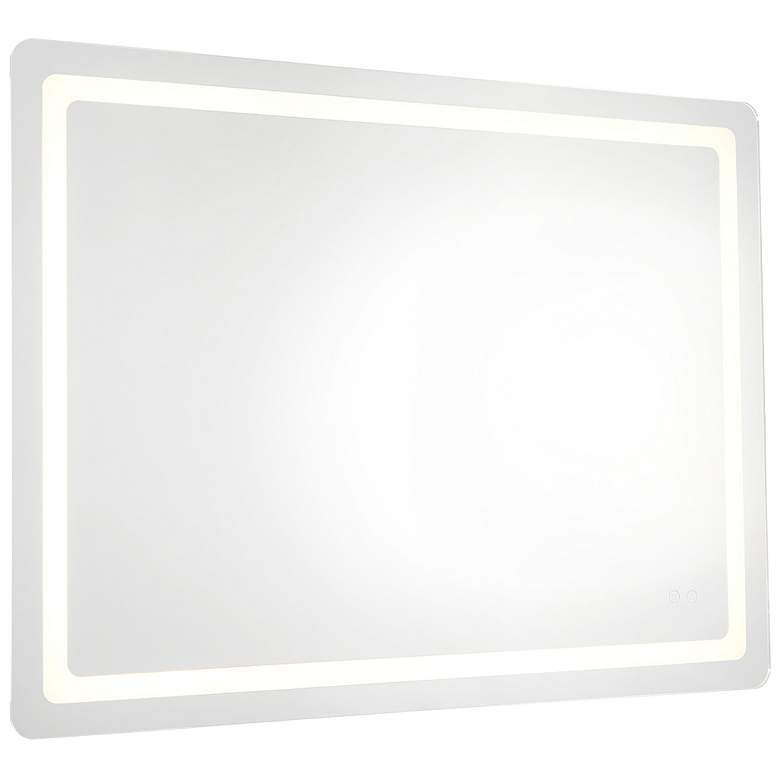Image 3 Kuzco Seneca LED 48-in Sandblasted Merc Edge Vanity Mirror more views