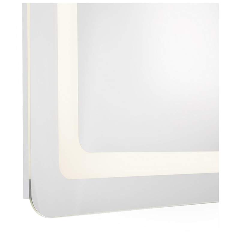 Image 4 Kuzco Seneca LED 48-in Sandblasted Merc Edge Vanity Mirror more views