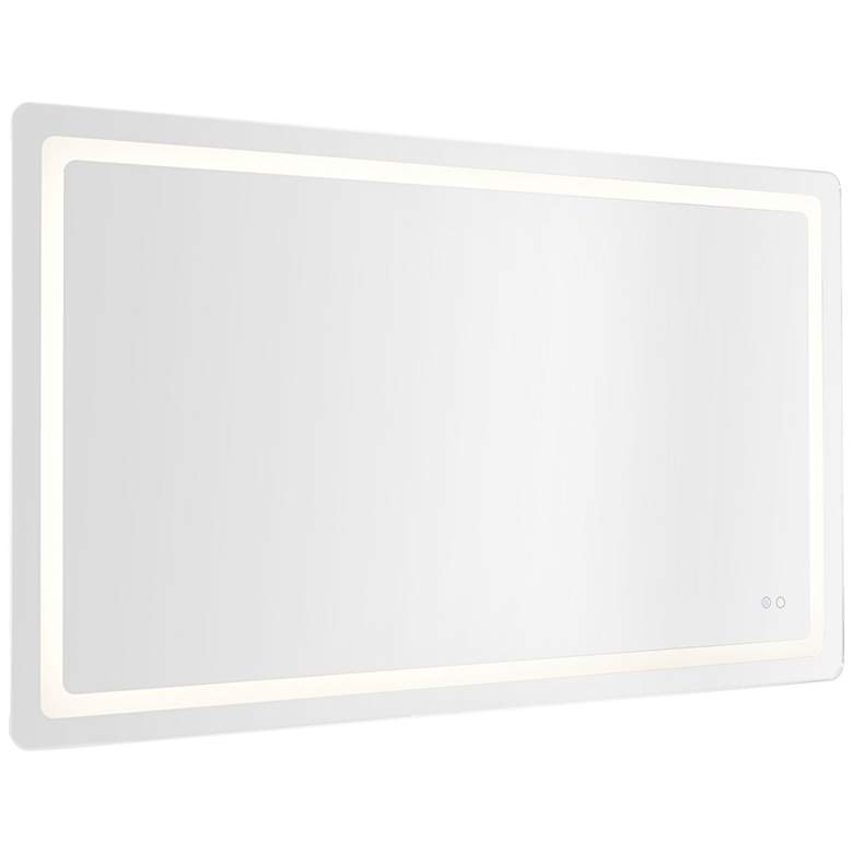 Image 2 Kuzco Seneca LED 60-in Sandblasted Merc Edge Vanity Mirror more views