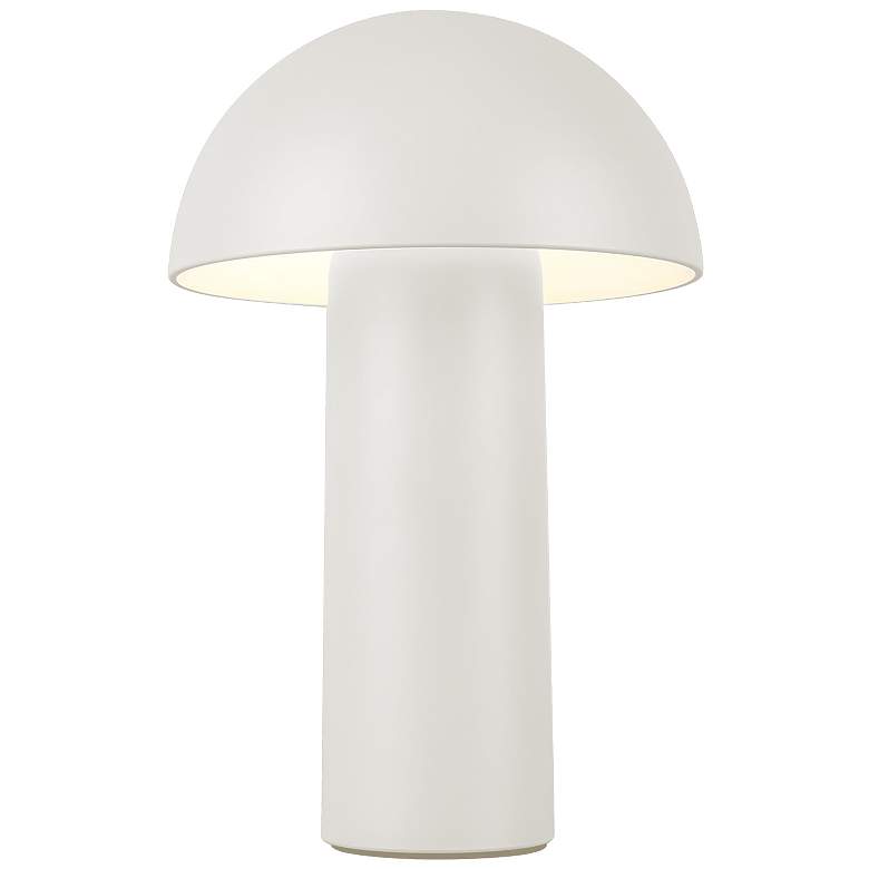 Image 1 Kuzco Setas LED 6-in Cream LED Table Lamp