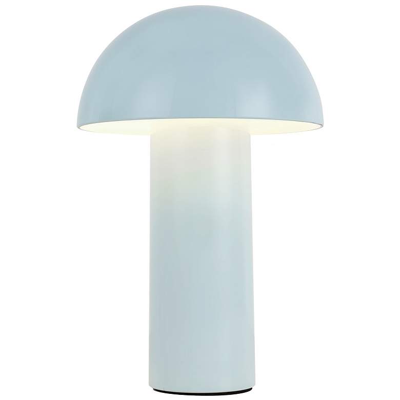 Image 1 Kuzco Setas LED 6-in Sky Blue LED Table Lamp