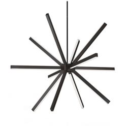 Kuzco Sirius LED 48-in Black LED Chandeliers