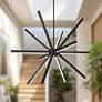 1_Kuzco Sirius LED 48-in Black LED Chandeliers