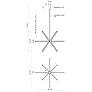 4_Kuzco Sirius LED 48-in Black LED Chandeliers more views