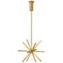 2_Kuzco Sirius Minor LED 20-in Brushed Gold Chandelier