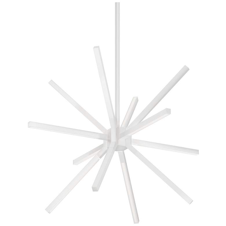 Image 2 Kuzco Sirius Minor LED 20-in White LED Chandeliers