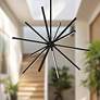 1_Kuzco Sirius Minor LED 32-in Black LED Chandeliers