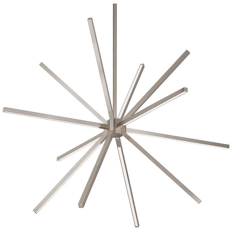 Image 1 Kuzco Sirius Minor LED 32-in Brushed Nickel LED Chandeliers