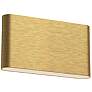 1_Kuzco Slate LED 10-in Brushed Gold All-terior Wall Sconce