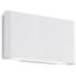 Kuzco Slate LED 10-in White All-terior Wall Sconce