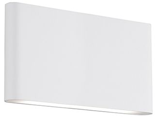 Image 2 Kuzco Slate LED 10-in White All-terior Wall Sconce more views