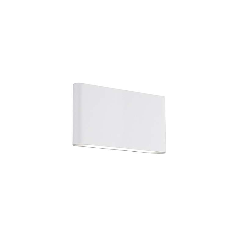 Image 2 Kuzco Slate LED 10-in White All-terior Wall Sconce more views