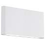 2_Kuzco Slate LED 10-in White All-terior Wall Sconce more views