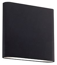 Image 2 Kuzco Slate LED 6-in Black All-terior Wall Sconce more views