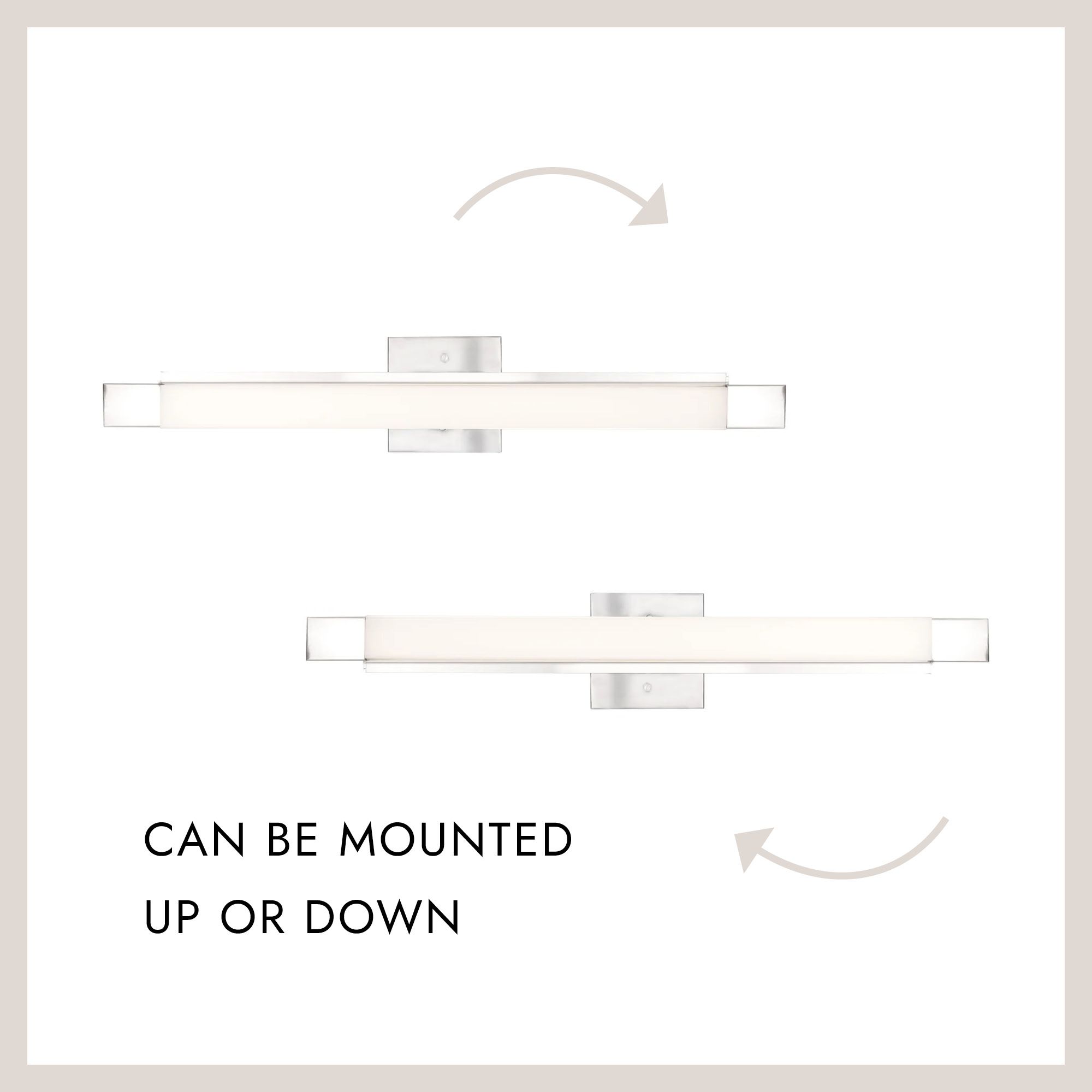 Image 5 Kuzco Soho LED 27-in Brushed Nickel Vanity Light more views