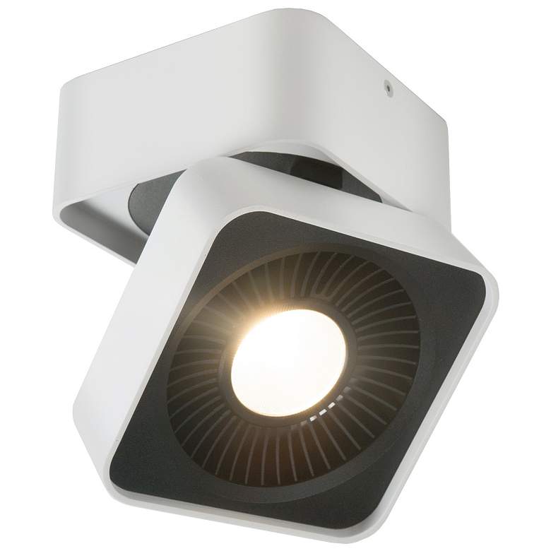 Image 1 Kuzco Solo LED 5-in White Flush Mount