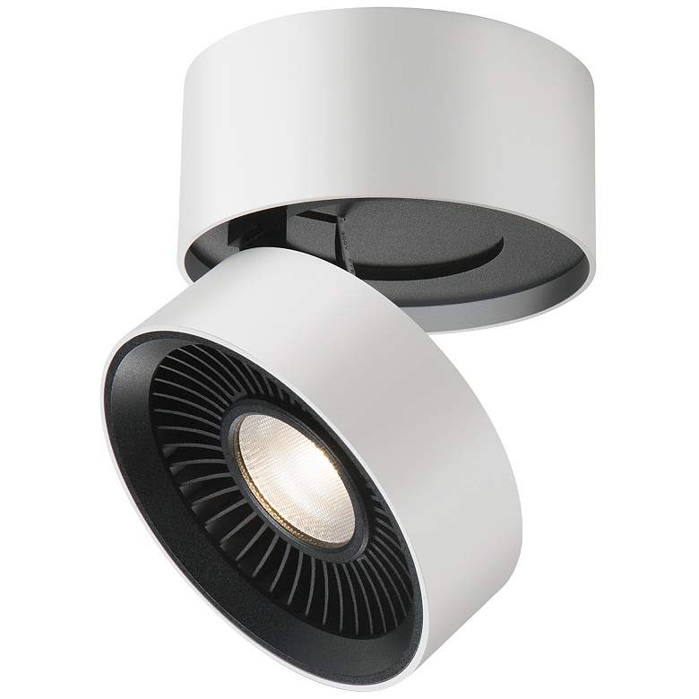 Image 1 Kuzco Solo LED 5-in White Flush Mount