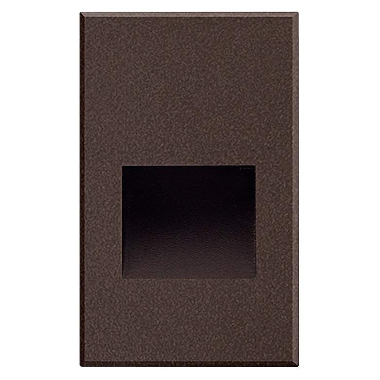 Image 1 Kuzco Sonic 3" Wide Espresso Vertical LED Outdoor Step Light