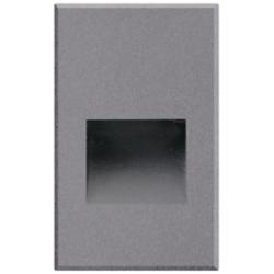 Kuzco Sonic 3" Wide Gray Vertical LED Outdoor Step Light
