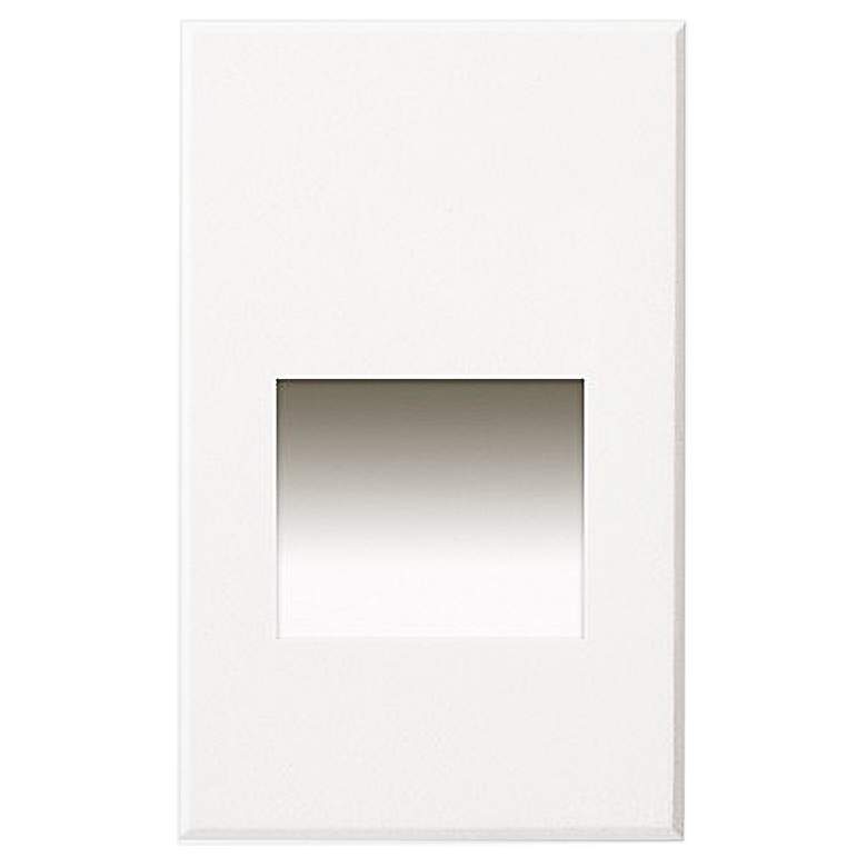 Image 1 Kuzco Sonic 3" Wide White Vertical LED Outdoor Step Light