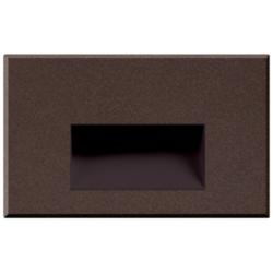Kuzco Sonic LED 3-in Espresso Exterior Step/Wall