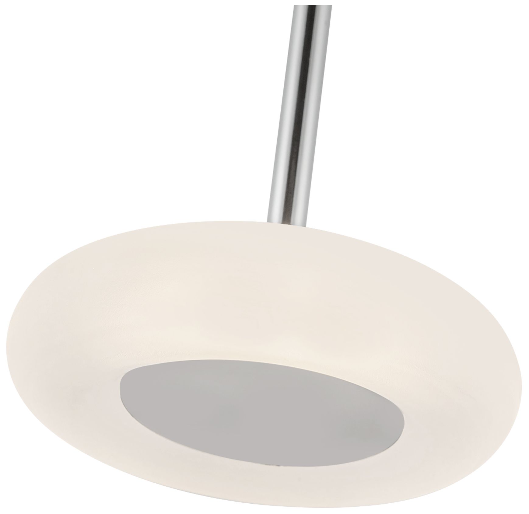 Image 4 Kuzco Stephord LED 4-in Chrome/Frosted Glass Pendant more views