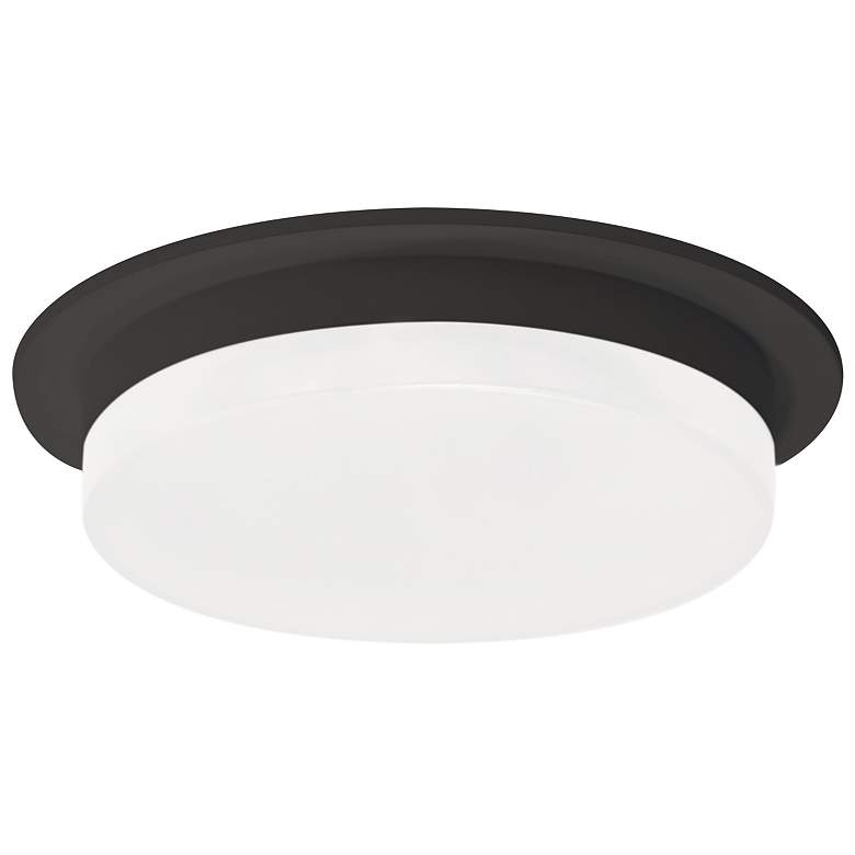 Image 1 Kuzco Stockton LED 6-in Black Flush Mount