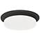 Kuzco Stockton LED 6-in Black Flush Mount