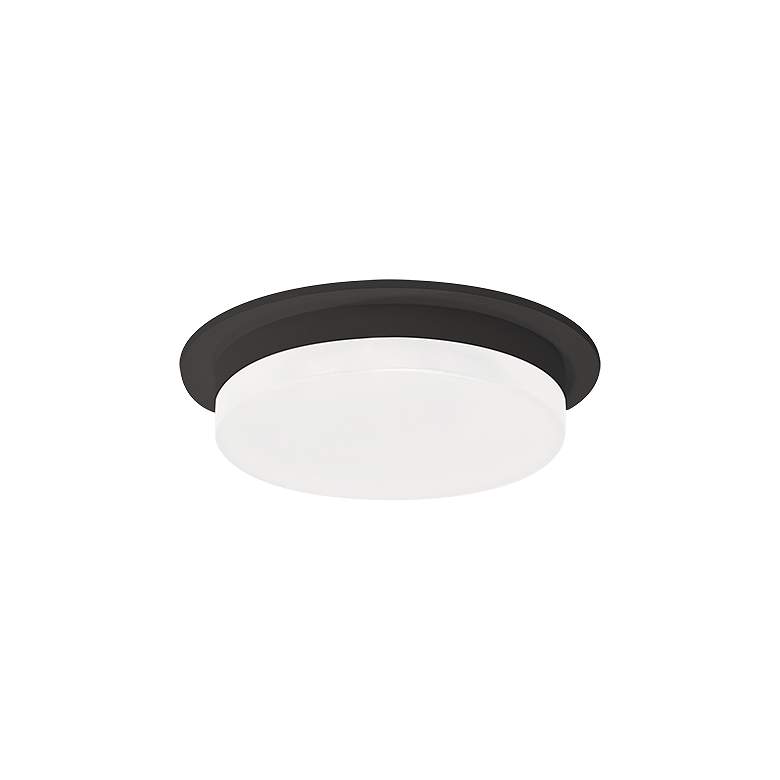 Image 2 Kuzco Stockton LED 6-in Black Flush Mount more views