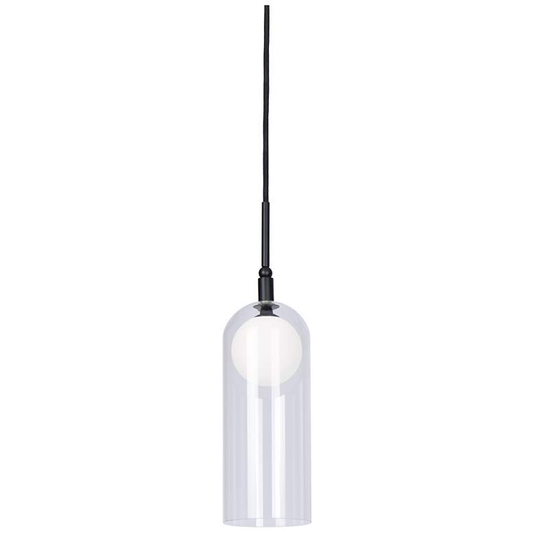 Image 1 Kuzco Stylo LED 4-in Black Pendant