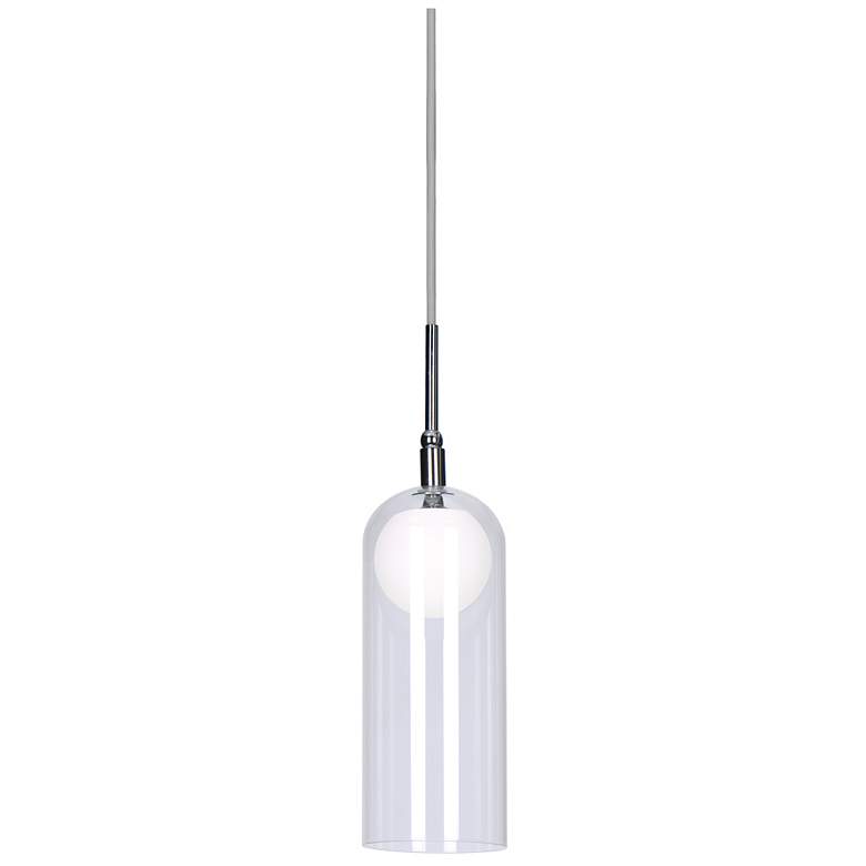 Image 1 Kuzco Stylo LED 4-in Chrome Pendant