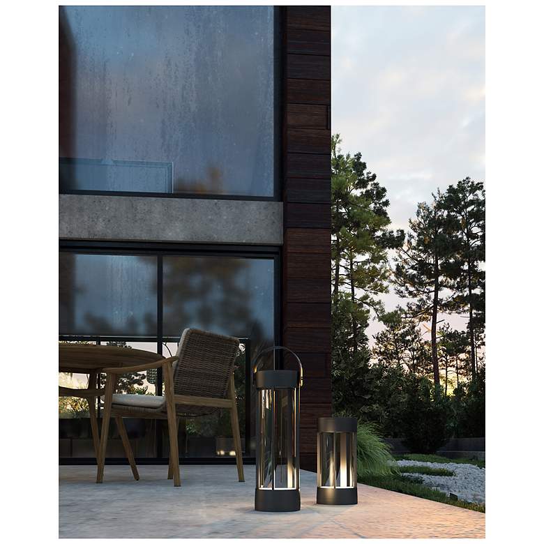 Image 2 Kuzco Suara 14-in Black Exterior Portable Lamps more views
