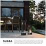 4_Kuzco Suara 14-in Black Exterior Portable Lamps more views
