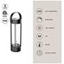 5_Kuzco Suara 14-in Black Exterior Portable Lamps more views