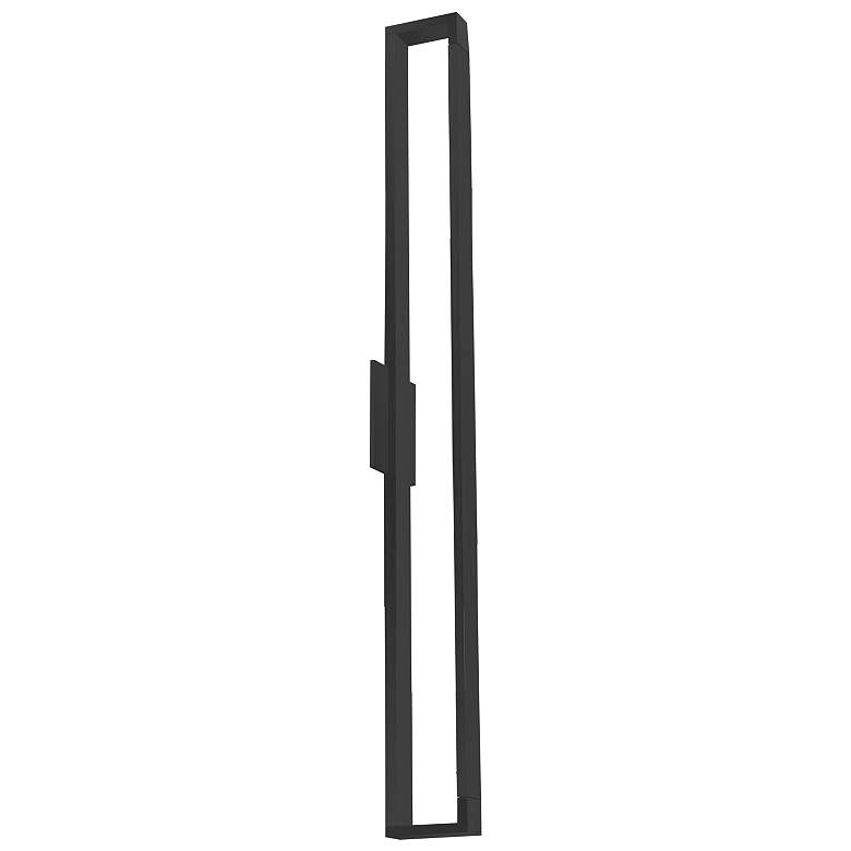 Image 1 Kuzco Swivel LED 48-in Black Wall Sconce