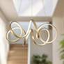 Thumbnail1 of Kuzco Synergy LED 24-in Antique Brass LED Chandeliers